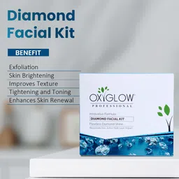 oxyglow Herbals Diamond Facial Kit 260 gm (Pack of 1) Enrich with Jojoba Oil 260 g image 2