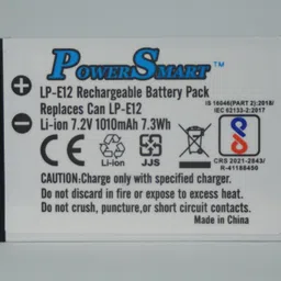 LPE12 RechargeablePack Compatible with Canon EOS M,M10,M100,M200,Rebel SL1, EOS 100D,M50,M50 Mark II PowerShot SX70 HS Canon Camera Battery-image-75