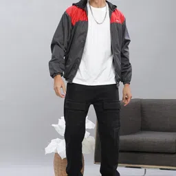 Dollar Colorblock Men Wind Cheater image 5