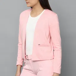 allen solly Women Solid Single Breasted Casual Blazer image 4