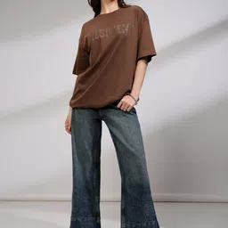 tokyo talkies Women Boot-Leg Mid Rise Blue Jeans image 4