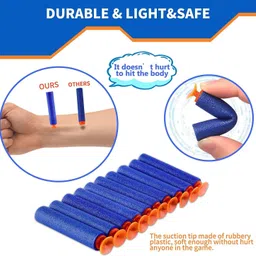 bzilo Plastic Foam Toy 20 Bullet Dart Bullets for N-Strike Elite Guns J_96 Guns & Darts image 3