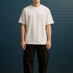 worring Men Straight Fit Mid Rise Black Jeans image 5