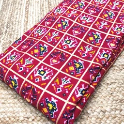 bholaa creation Unstitched Cotton Blend Multi-purpose Fabric Printed-picture-20