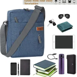 facto Blue Men Sling Bag Men & Women Sling Bag - Extra Large image 3