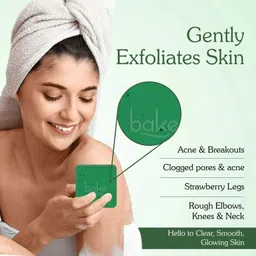 bake 10% AHA + 1% BHA Soap with Lactic Acid For Clogged Pores & Exfoliation image 3