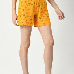 indistar Pack of 5 Printed Women Multicolor Regular Shorts image 4