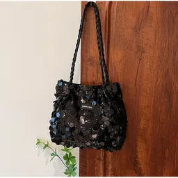 dosyso Women Black Shoulder Bag image 5
