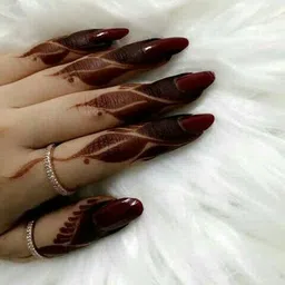 veena Instant Dark Red Tubes image 4