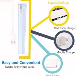 Ambert 6W 7Inch USB LED Light for Power Bank, Laptop, Mobile Charger, Desktop, 6 W 17 cm Tube Light-picture-30