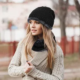 CozyCrazy Solid Men Muffler image 1