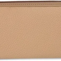 mochi Women Casual Beige Artificial Leather Wallet image 3