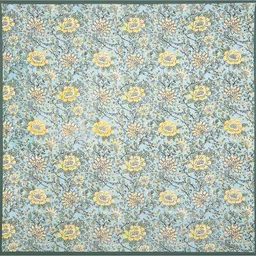 texstylers Cotton 4 Seater Floral Table Cover image 4