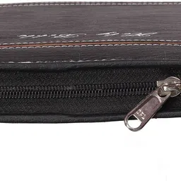 nipun enterprises Women Black Artificial Leather Document Holder - Regular Size image 3