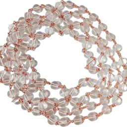 sri yagnaa Spatika Mala with Rudraksha Mala for Ayyappa Mala Dharan - Ayyappa Mala Set - Beads Rudraksha Chain image 3