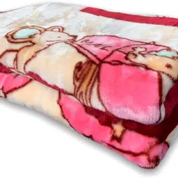 littletrove Printed Single Crib Baby Blanket forAC Room image 2
