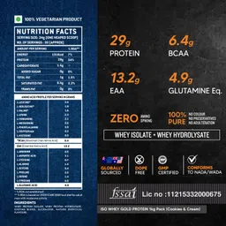 as-it-is nutrition ATOM ISO Whey Gold 1Kg | 100% Whey Protein Isolate | Whey Protein image 2