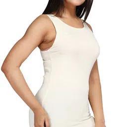 comfort lady Women White Camisole-picture-10