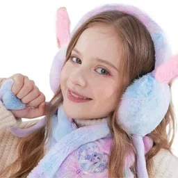 shree asha enterprises Kids & Women Winter Soft Plush Earmuffs Ear Muff image 3