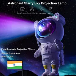 citroda Astronaut Nebula Night Light Galaxy Projector with Remote Control Table Lamp Night Lamp image 4