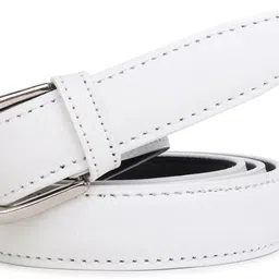 loopa Women Formal, Casual White Synthetic Belt-picture-20