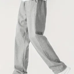 daphne maurier Women Solid Grey Track Pants image 4