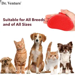 dr venture Anti-Tick and Flea Shampoo 200 ml + Bathing and Grooming Hand Brush Flea and Tick, Allergy Relief, Anti-itching Lemongrass Dog Shampoo image 5