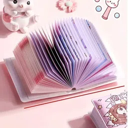 tatsam 5 cm Mini Notebook PET Sticker Diary Self Adhesive Sticker image 3