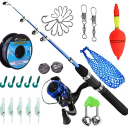 ipl 210cm 7ft telescope fishing rod and reel with all combo set (pack of 1) 7 feet Combo for Best Performance! Multicolor Fishing Rod-picture-15