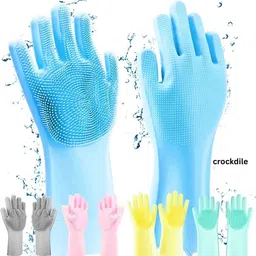 Silicone Pet Bath Gloves for Hair Removal Wet and Dry Glove-image-63