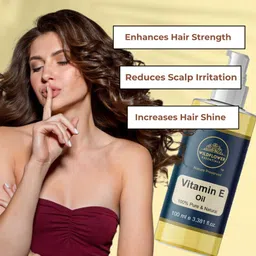 wildflower essentials Vitamin E Oil / Pure & Natural / Plant Based / For Face, Body, Hair & Nails image 3