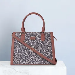 zouk Women Brown Satchel-picture-23