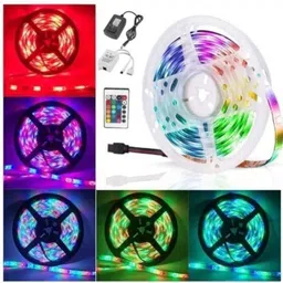 kadio 10 LEDs 4 m Multicolor Steady Strip Rice Lights image 2