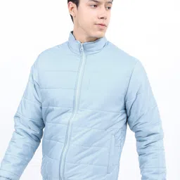 ketch Men Solid Puffer Jacket image 4