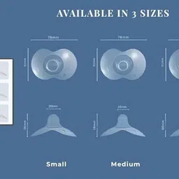 cradleve Silicone Nipple Shields Breast Nipple Shield image 3