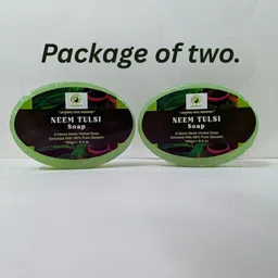 traytext NEEM TULSI A HOMEMADE HERBAL_SOAP ENRICHED WITH 99% PURE GLYCERIN (200GM)-picture-30