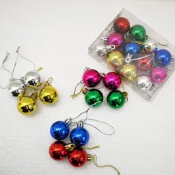 vibgyor products New_Christmas_Tree Balls Pack of 24-picture-16