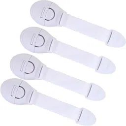 earendelkids Made in India Nylon Strap Baby Safety Locks for Drawer(White, Pack of 4 pcs)-picture-13