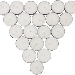 fixwell Tealight Candle (White, Pack of 100) Candle image 4