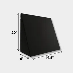 myergonomy Memory Foam Cushion Pack of 1 Solid Wedge Cushion image 3