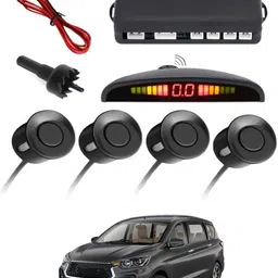 zplus Universal 4 Black Reverse Parking Sensor With LED Display For Cars-219 Safety of Passengers/Car One Alarm Kit-1838 Parking Sensor-picture-19