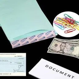 oree Envelope Cover A4 Size Self-Seal Business Cloth Lined Courier Document cover , 12x10 Inches Envelopes image 4