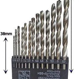 ranpra 11PCS HOLE SAW SET WITH 13PCS HSS DRILL BIT SET image 3