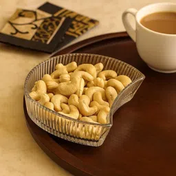 aanami Glass Dessert Bowl Elegant Dry Fruit Bowl Set Premium Glass Bowl for Dry Fruit Stylish Bowl image 3