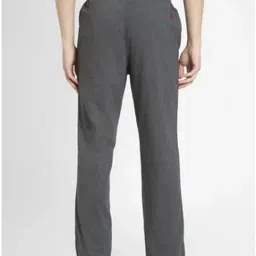 diwazzo Men Solid Grey Track Pants image 2