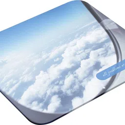 Printio Aerial View Motivational Quote – “All Problems Are Solvable” Non Slip Base Mousepad-picture-13