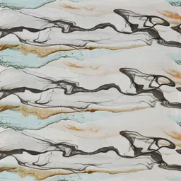 hidecor Microfiber Double, King Flat 280 TC Abstract Bedsheet image 3