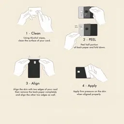 Casebox Card Skin, (Full Cover), (Small Chip), (Pack Of 1) Mobile Skin image 2