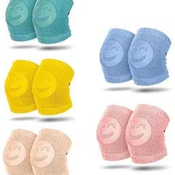 ablue clipper Baby Knee Pads for Crawling AntiSlip/Padded Elastic Cotton Knee Safety Protector Multicolors Baby Knee Pads-picture-23