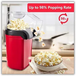 nhouse Aluminum Electric Popcorn Maker – Large Automatic Instant Popcorn Machine 400 L Popcorn Maker image 4